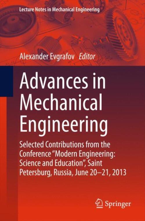 Thumbnail - Alexander Evgrafov | Advances In Mechanical Engineering | Taschenbuch