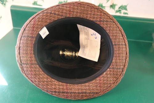  Winston by Stetson Fedora Estilo 5436 Marrón con etiquetas - Imagen 9 de 10