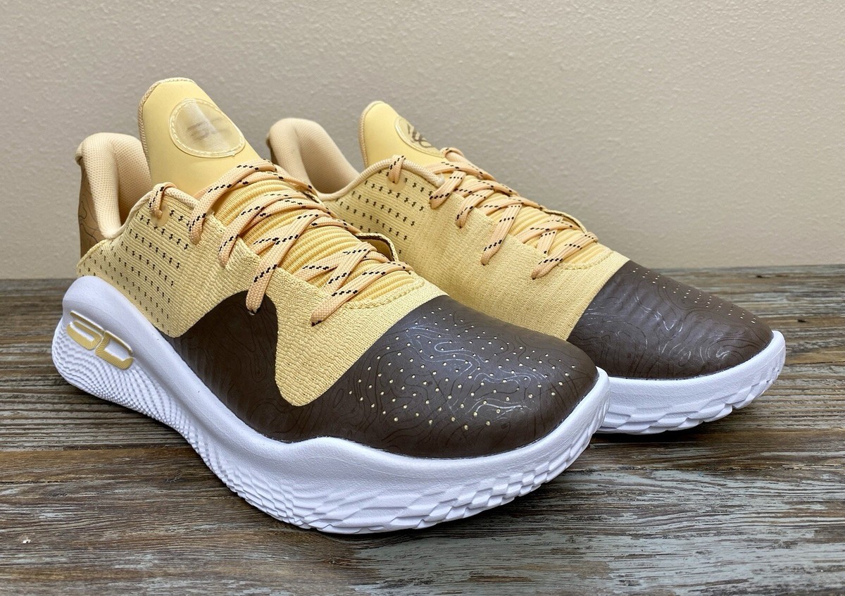 Under Armour Curry 4 Low FloTro Beige Basketball Shoes Under Armour Curry 4 Low FloTro Beige Basketball Shoes