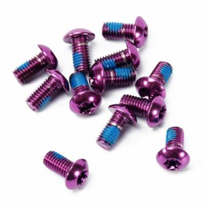 12 Bulloni Rotore Freno A Disco M5x10 Mm Mountain Bike T25 - Foto 8