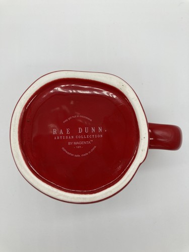Rae Dunn Artisan Collection Christmas Naughty Or Nice Coffee Mug Red - Picture 6 of 6