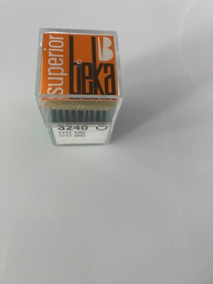 10x Superior Beka Nähmaschinennadeln System: 3240,1717 TPÜ,1717 SRÜ Nm:4/100 