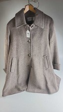 Vintage Womens Coat - Private Line, England - Alpaca Mohar - Size L
