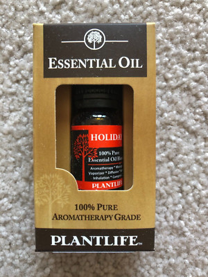Plantlife Holiday, Candy Cane and Pumpkin Spice Essential Oils.