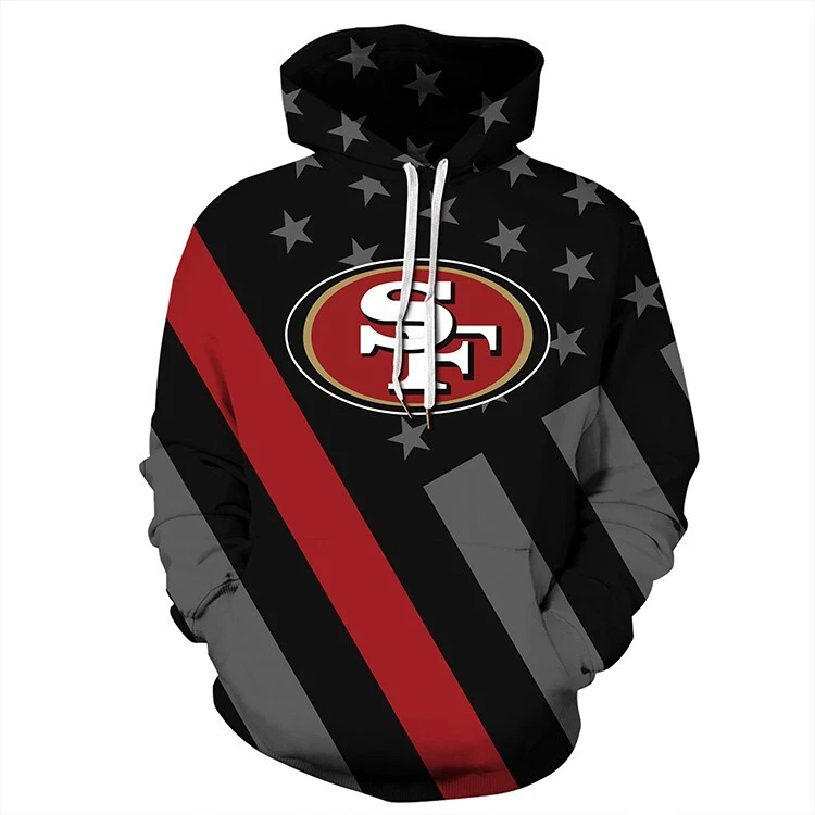 San Francisco 49ers 3d Hoodie