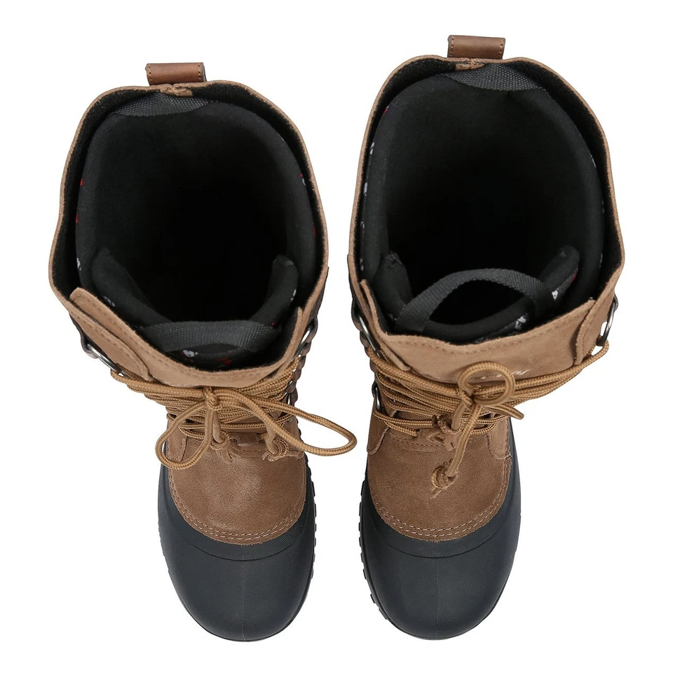 Botas de nieve de invierno impermeables aisladas Baffin Coco color topo para mujer talla 6 Foto 4 de 4