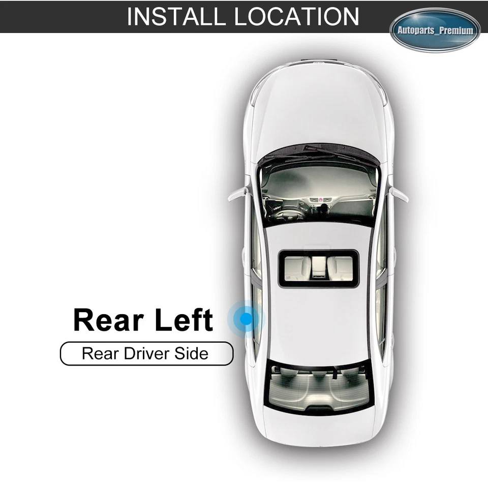 Regulador Ventana con Motor para Acura RL 1998-2004 V6 3.5L Piloto Trasero Izquierdo LH Foto 2 de 4