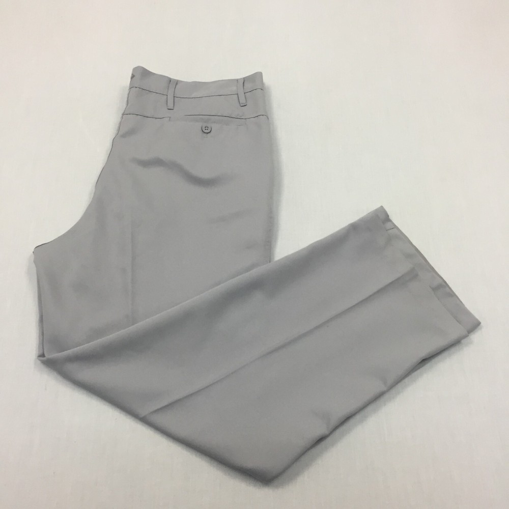 Dunlop Mens Golf Trousers W38 L30 Straight Fit Chino Style in Grey  