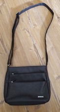 STEFANO Damen Handtasche Leder braun wie neu 25x21 cm modisch