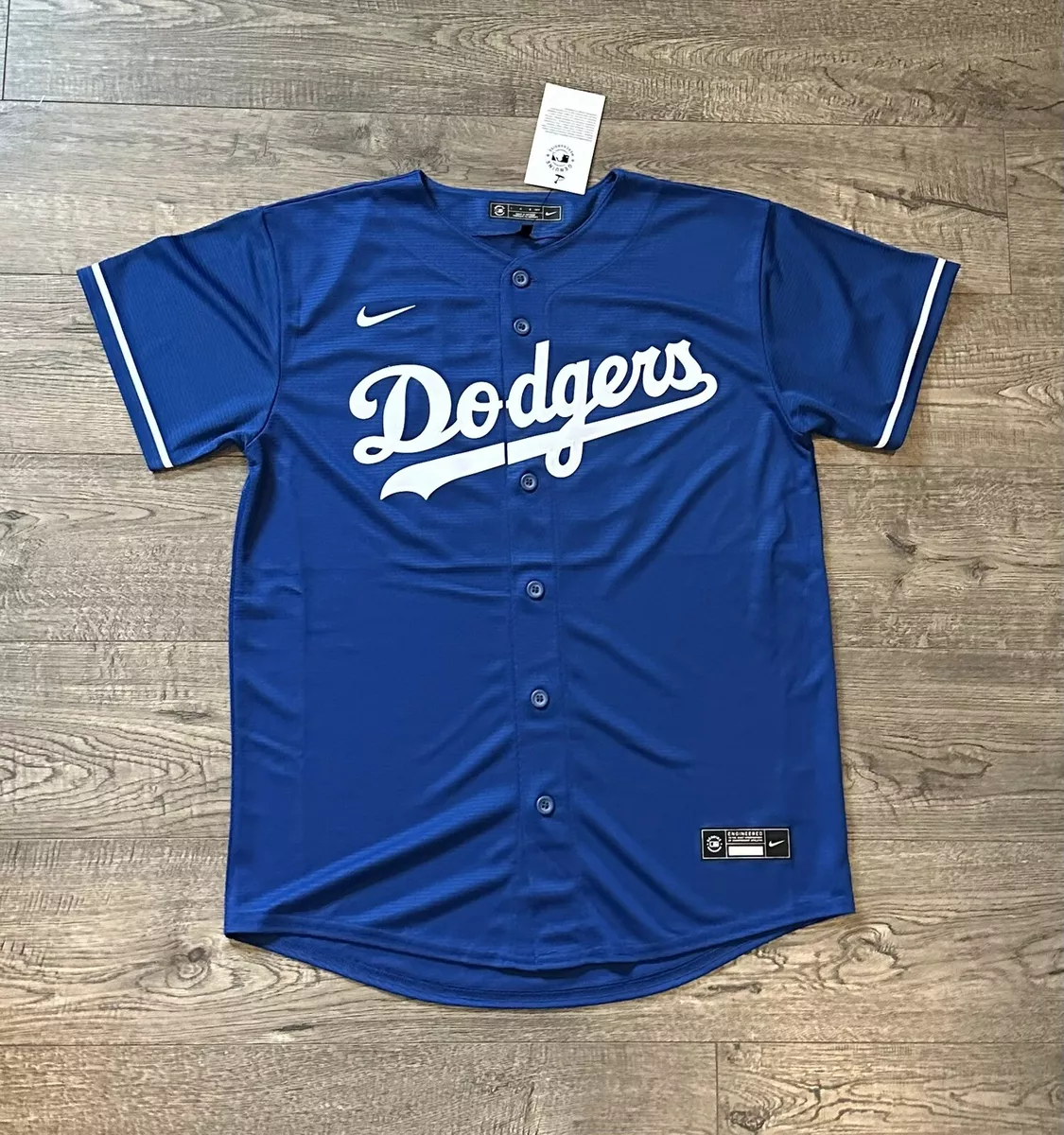 Nike Los Angeles Dodgers Cody Bellinger Jersey Blue MLB Youth Large YL 14 -  16