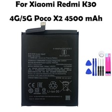 New BM4P Replacement Battery For Xiaomi Redmi K30 4G/5G Poco X2 4500 mAh  Tools
