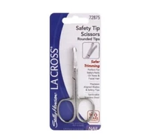 La Cross Sally Hansen SAFETY TIP SCISSORS Safely Trims Baby’s Nails 72875