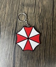 Resident evil umbrella corporation keychain / backpack charm