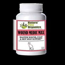 Wound Medic Max Caps Master Wound, Skin  Coat Support For Dogs  Cats 