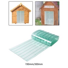 PVC Door Curtain Pet Products Windproof Waterproof Length 1.5M for DIY Dog House
