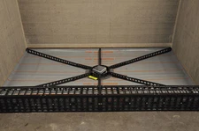 Quick Pitch Shower System with SereneDrains Square Drain Complete Shower KIT