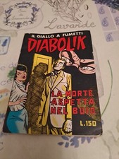 Diabolik Seconda Serie n. 24 / 1965 La Morte Aspetta Nel Buio 