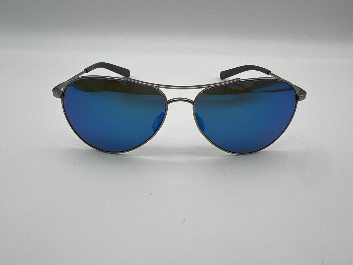 NEW Costa Del Mar PIPER Polarized Sunglasses Satin Silver  display picture 1