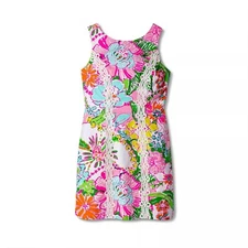 Lilly Pulitzer Target Women's Nosey Posie Sleeveless Round Neck Shift Mini Dress