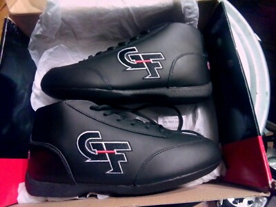 Size 11, G-Force Racing Gear, GF238 Pittsburgh Black Leather Racing Shoe G-Force Racing shoes 238 pittsburgh leather racing shoes | eBay main image 3