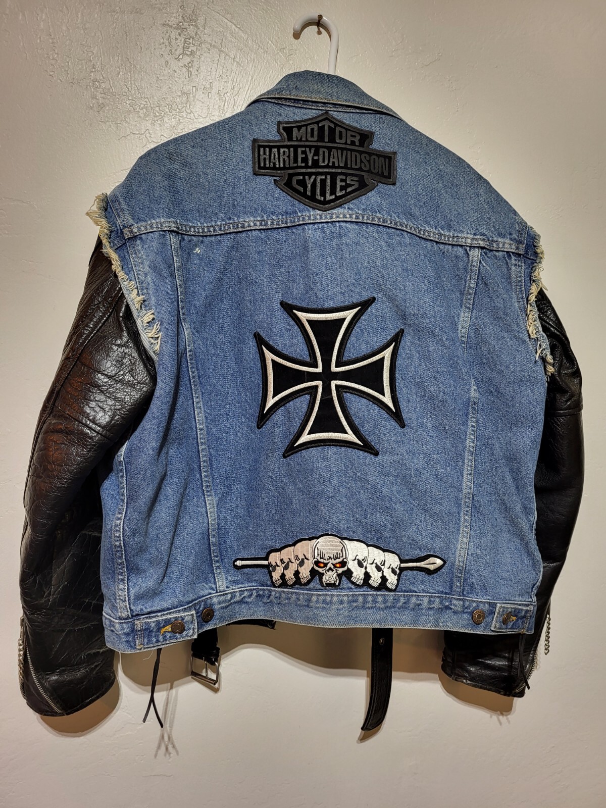 jacket motorcycle leather - image 1