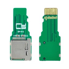 Cablecy TF Card Female Extension UHS-III UHS-3 UHS-2 Male Extender to TF SD