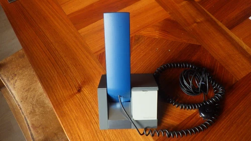 Bang & Olufsen Design Phone Beocom Table Holder Base Phone Grey Dark Blue