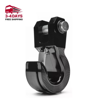 Heavy Duty BMS Abschlepphaken drehbar Flugzeugqualität Aluminium Off-Road Rec...