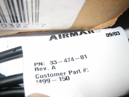 Airmar Raymarine Raytheon Apelco NEW Speed Insert for B44V - M99-150 G263191-21 - Picture 8 of 8
