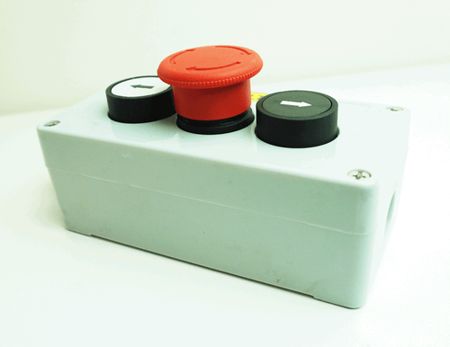 Push Button Station up/down arrows + stop button, hoist, roller shutter door  - Picture 2 of 4