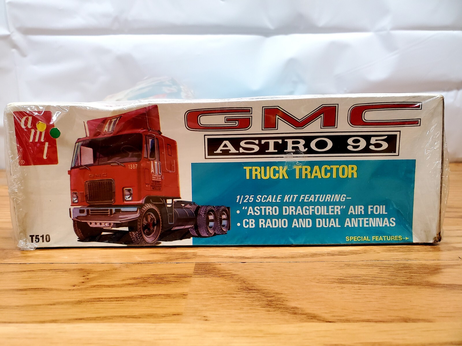 C Lab Model Kit AMT #T510 GMC ASTRO 95 Semi Trailer Cab model kit 1:25 Vintage Kit | eBay