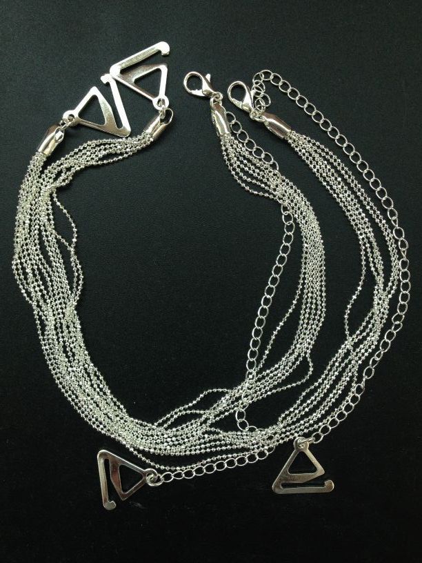 Gold Silver Decorative Adjustable Detachable Bra Strap Wedding Bridal