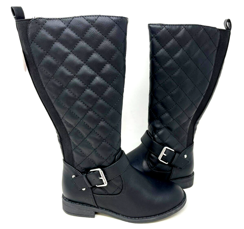 Kennedy Zip Up Tall Fashion Boots Black 