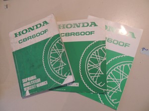 HONDA CBR 600 F pc19//23 dal 1987 manuale di riparazione SHOP MANUAL MANUEL D/'Atelier