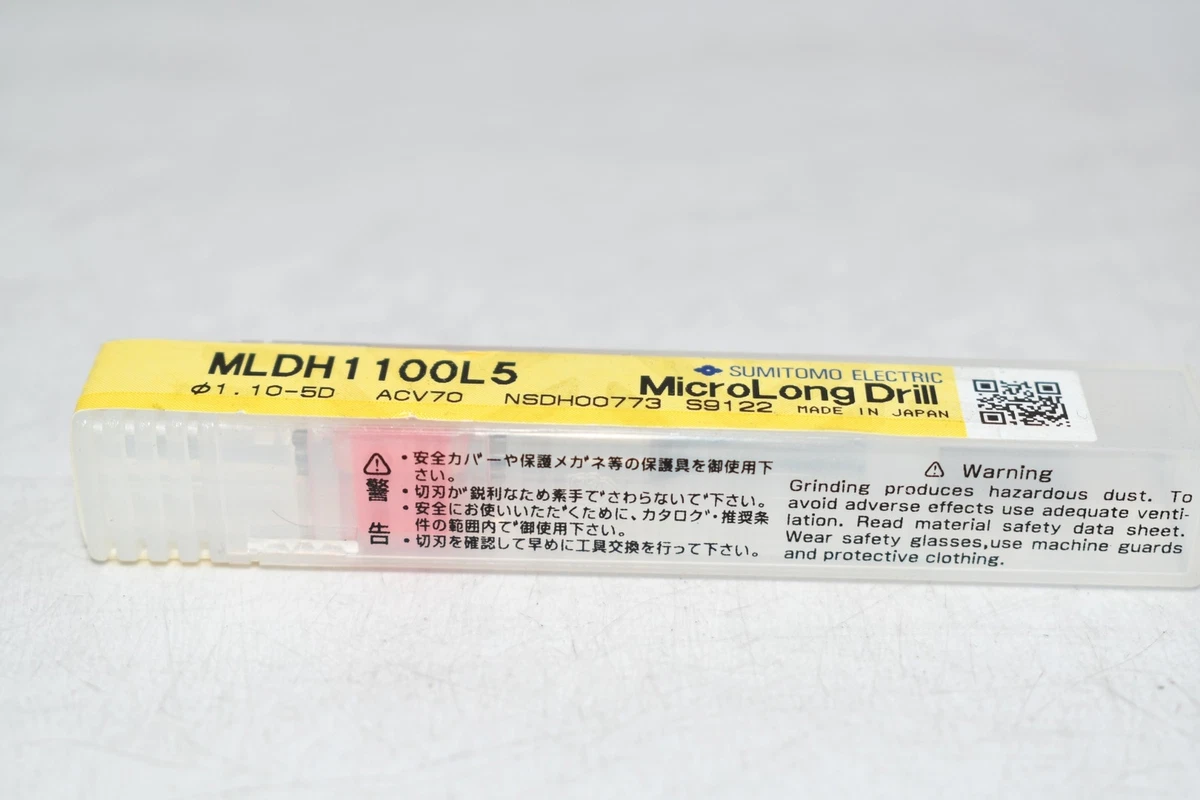 NEW Sumitomo MLDH1100L5 1.10 5D Drill Microlong Drill