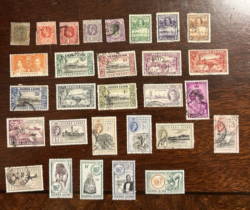 Sierra Leone Stamps 1876-1961 (Used & H)
