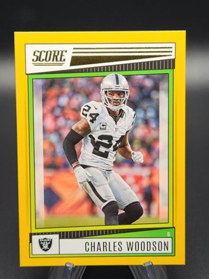 Charles Woodson 2022 Panini Score Gold