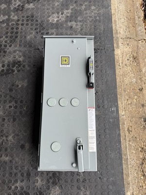 Square D 70A 3-Phase Safety Switch Disconnect NEMA 12/3R