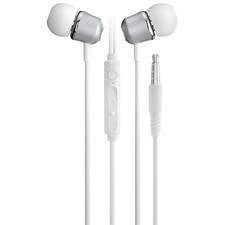Corded Earphones 3.5mm Headsets Earbud with Control Button for Music and Call
