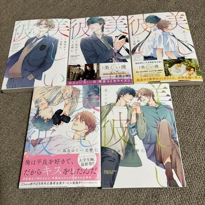 My Beautiful Man Utsukushii Kare Vol.1-5 Japanese Manga Comic Boys Love Book Set