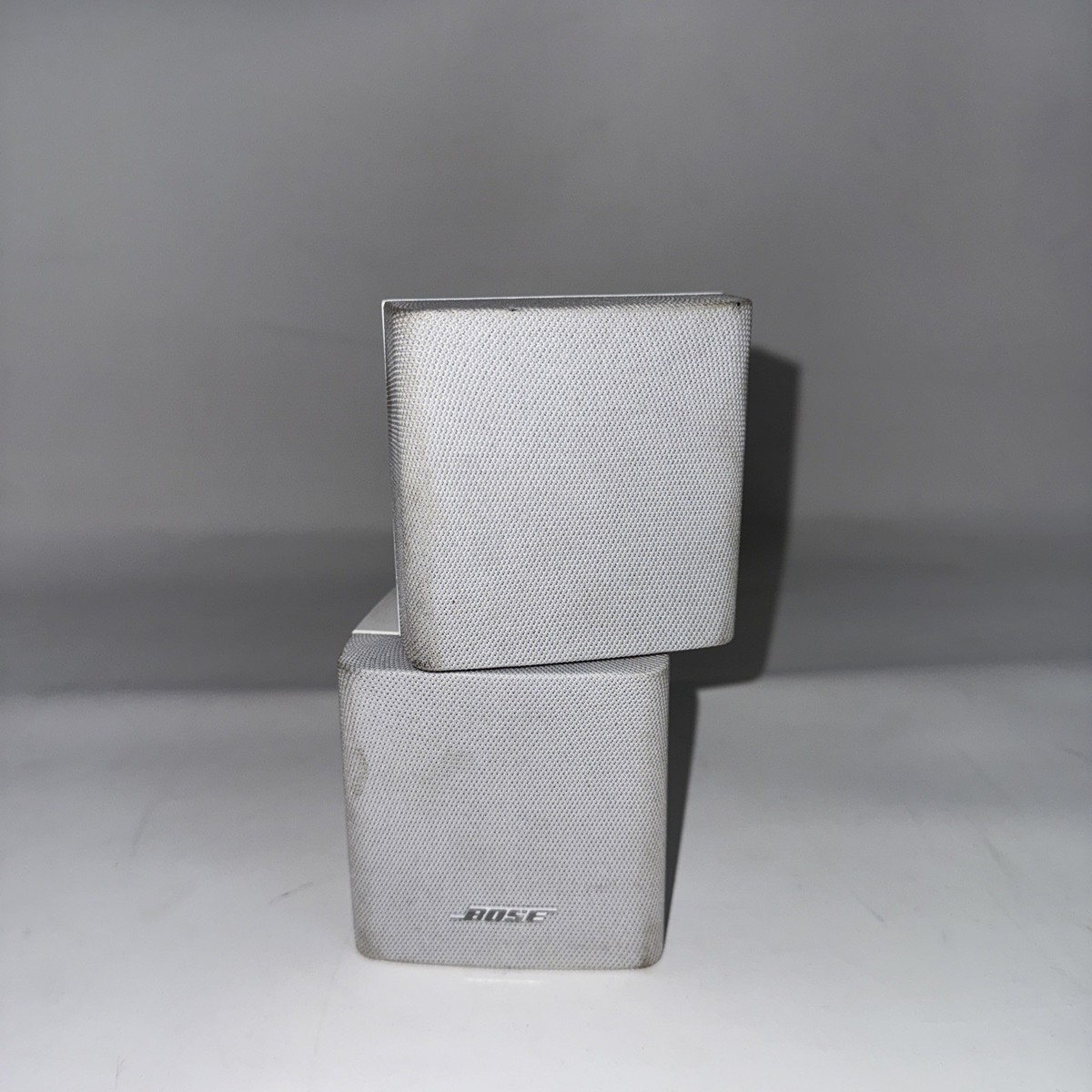 Bose Double Cube Speakers Lifestyle/Acoustimass White | eBay
