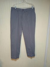 Polo Ralph Lauren Pants Mens 34x30 Gray Stretch Classic Fit Chino Flat Front