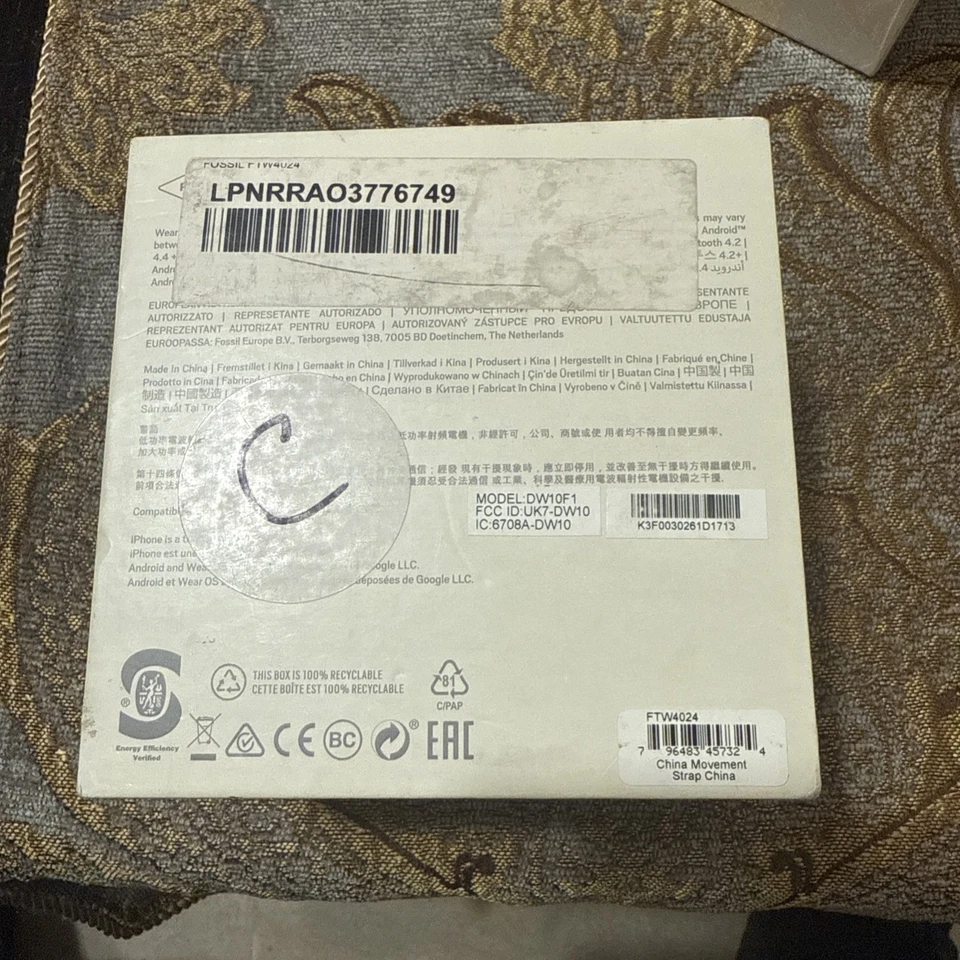 Fossil Reloj Inteligente Hombre Foto 2 de 3