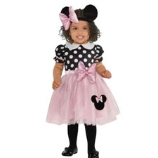 MINNIE MOUSE Size 6-12 Months Disney Costume W/Headband Sealed NEW