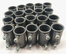 HALEX 3/4" SET SCREW COUPLING 12201 OAL 1-1/2" ALUMINUM LOT OF 20