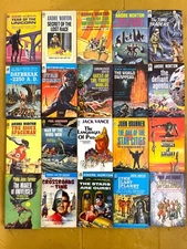 LOT: 20 1950s & 1960s vintage science fiction books RARE CONDITION 1st PRINTINGS