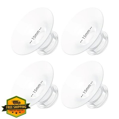 Opgroeie 4pc 15mm Flange Inserts for Breast Pump