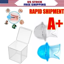 Anti Snoring Tongue Device Silicone Sleep Apnea Aid Stop Snore Sleeve AoneTSD 2X