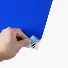 Sticky Mat Tacky Pads Adhesive 17" x 23", 60 Sheets, Total Blue Cleanroom Floor