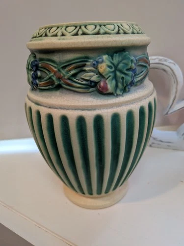 Roseville 8 1/2 Corinthian Ovoid Vase